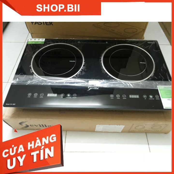 [CHÍNH HÃNG] Bếp điện từ Sevilla SV-189TS, Bếp 1 Từ 1 Hồng Ngoại Nhập Khẩu Chính Hãng Giá Rẻ Sử Dụng Được Các Loại Nồi.