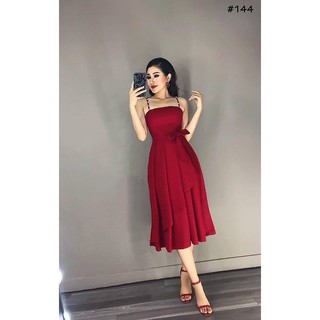 ĐẦM DỰ TIỆC HAI DÂY CHUỖI