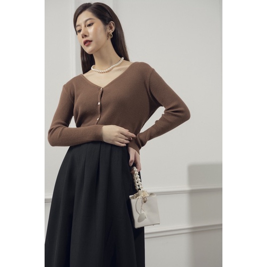 Áo Cardigan Cổ V, Cardigan Len Tăm Nhiều Màu Dài Tay | BigBuy360 - bigbuy360.vn