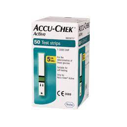 Que thử đường huyết Accu-Chek Active 50 que