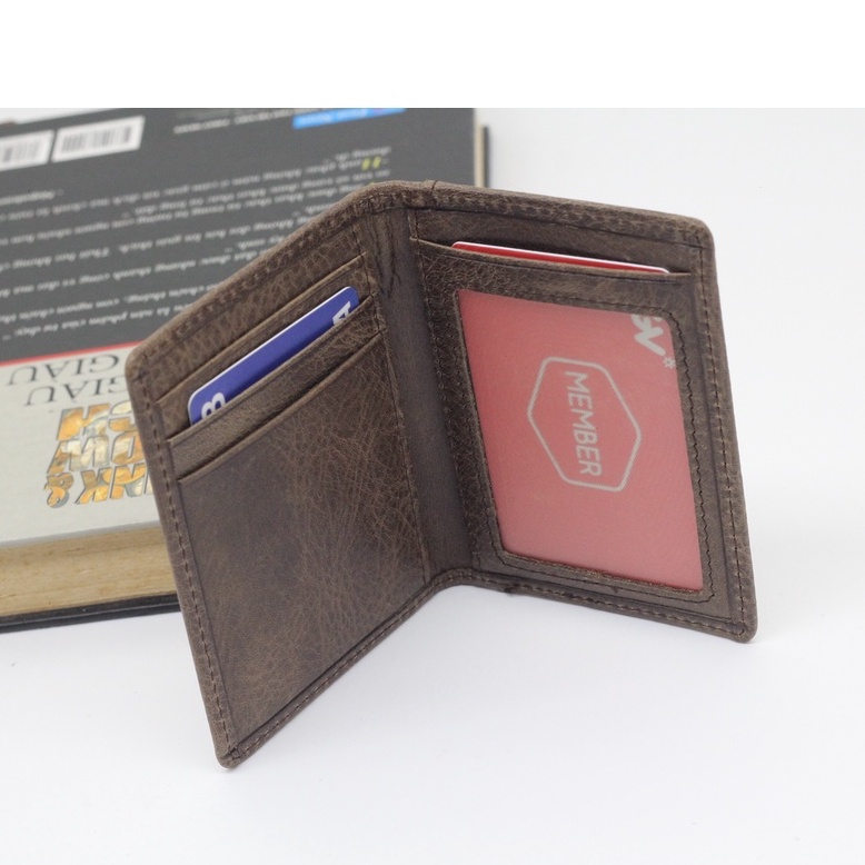 Ví Da Đựng Thẻ Card, Ví Đựng Thẻ ATM Giấy Tờ Da Bò Cao Cấp Nhỏ Gọn Tiện Lợi VT01