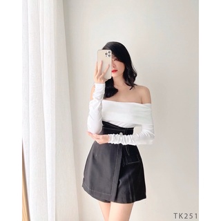 Áo thun trễ vai