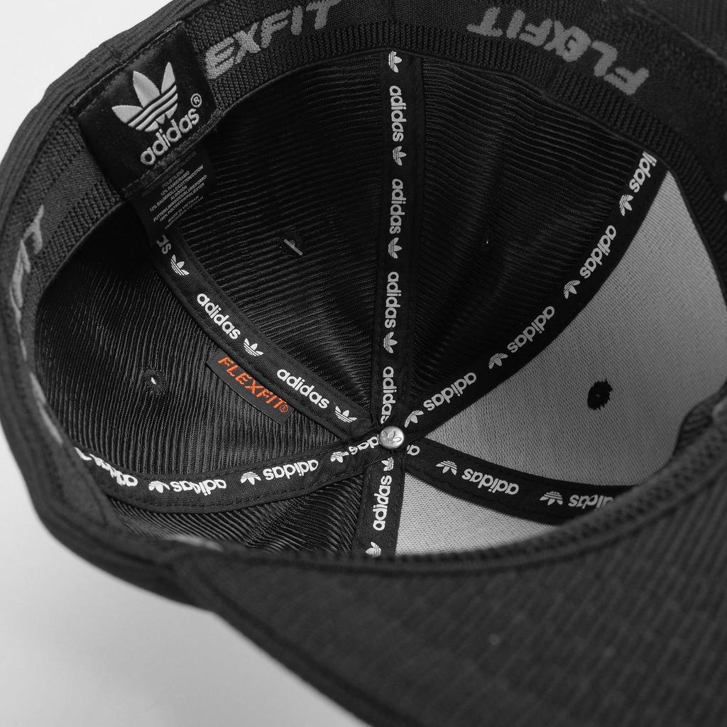 Nón kết nam  ADIDAS BLACK ORIGINAL Chất liệu thun PC Dày 100% cty Logo in silicon