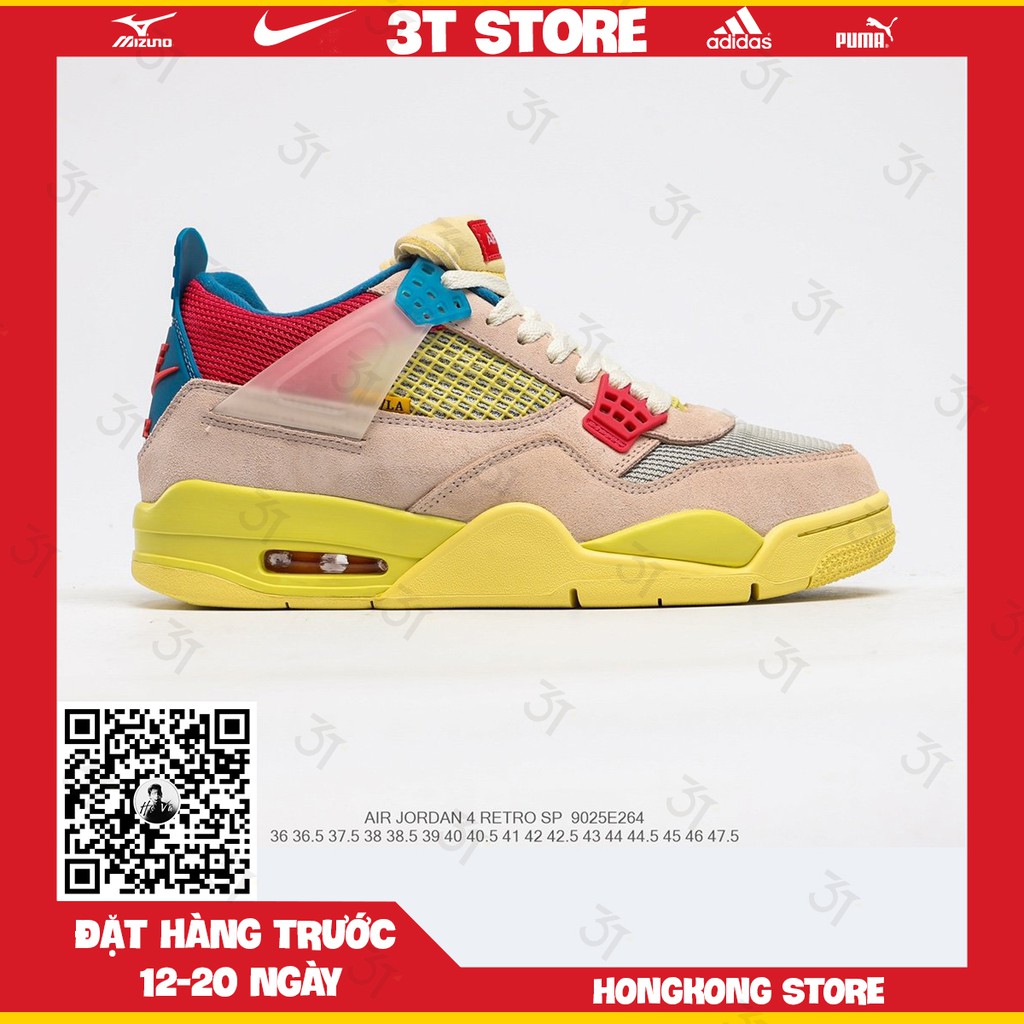 GIÀY SNEAKER MÃ SẢN PHẨM_Air Jordan 4 x Union AJ4 NHIỀU MÀU PHONG CÁCH FULLBOX + FREESHIP KHI MUA 2 SẢN PHẨM