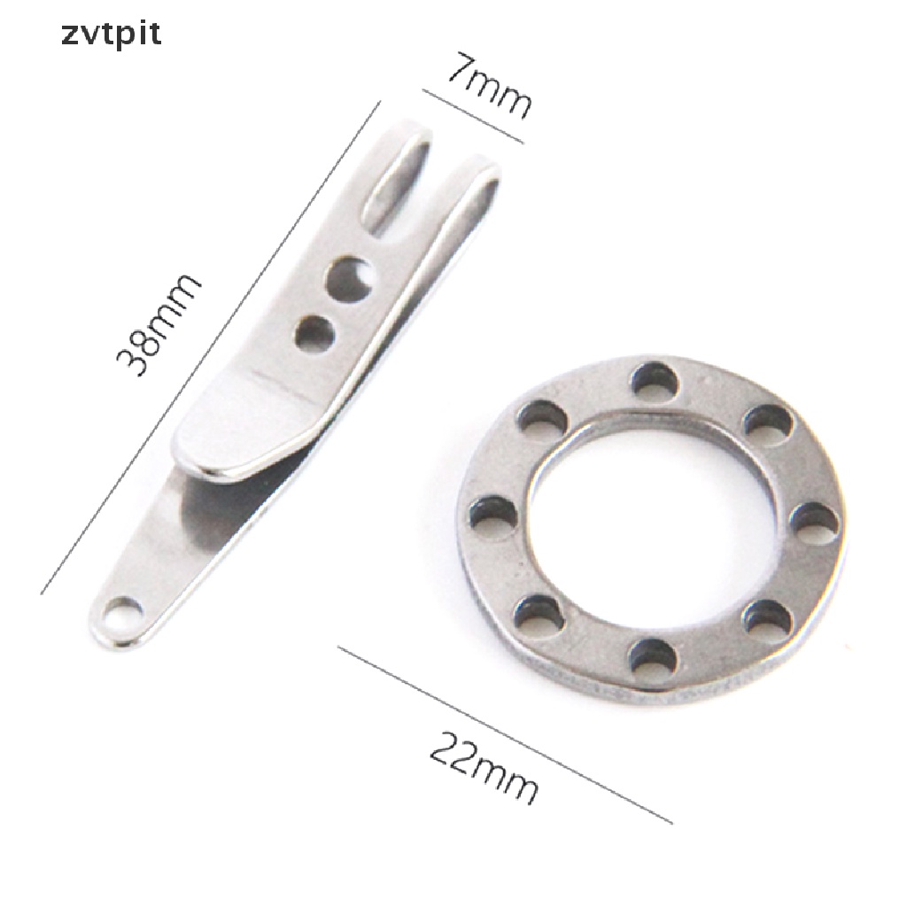 [ZVPT] Mini Pocket Clips Carabiner Bag Waist Belt Clip Key Buckles Holder Outdoor Tool DSF