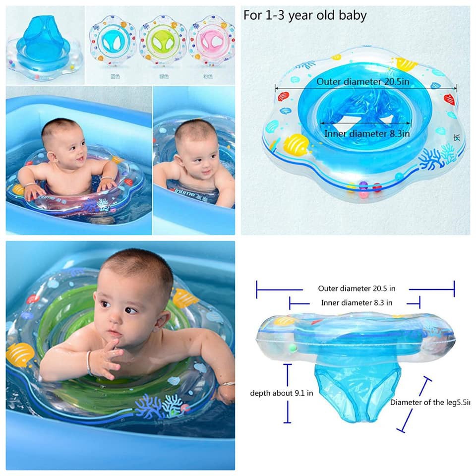 ♂Phao Bơi Body Chống Lật Cho Bé từ 9 tháng đến 3 tuổi