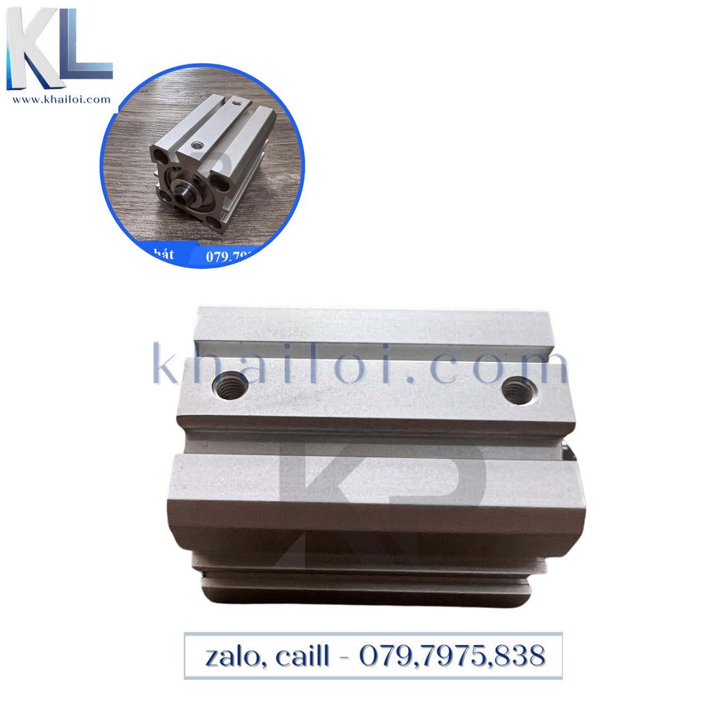 Xi lanh khí nén compact SDA- xi lanh vuông- ben hơi- Xy lanh khí nén SDA 12 16 20 25