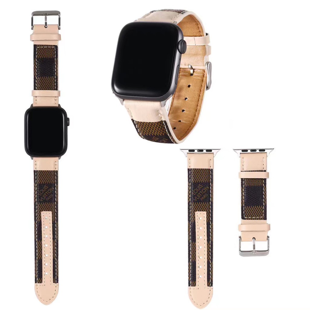 Dây Đeo Bằng Da Thật Cho Đồng Hồ Thông Minh Apple Watch 5 / 4 / 3 / 2 / 1, 38mm / 42mm / 40mm / 44mm