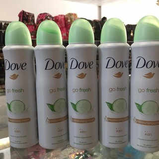 Xịt Khử Mùi Dove Dưa Leo 150ml