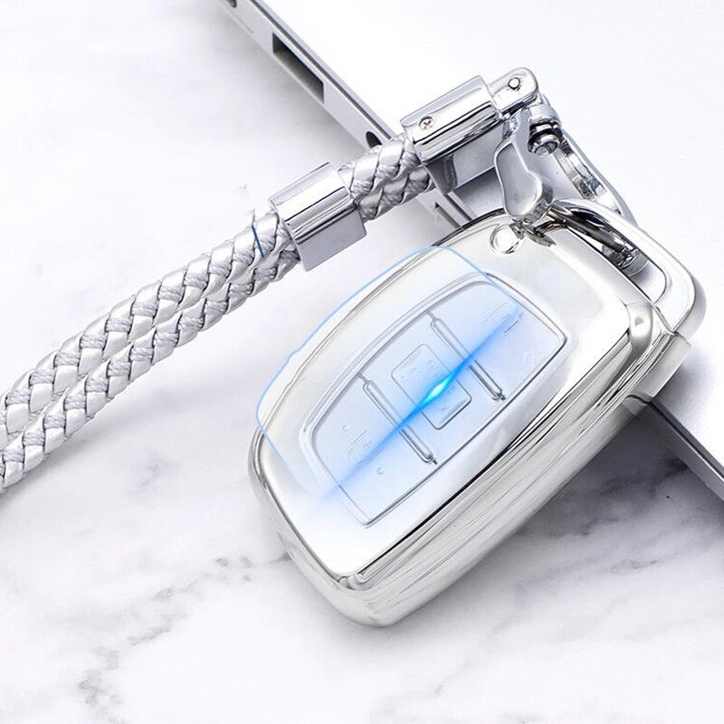 Bao Da Đựng Chìa Khóa Điều Khiển Từ Xa Cho Hyundai Tucson Creta ix25 i10 i30 i20 Verna Mistra Elantra 2015-2018