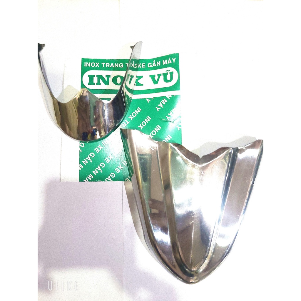 Ốp dè INOX xe Jupiter 2010 đến 2011 giá 1 bộ tại xưởng INOX Vũ