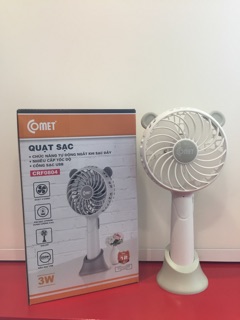 QUẠT SẠC CẦM TAY COMET CRF0804