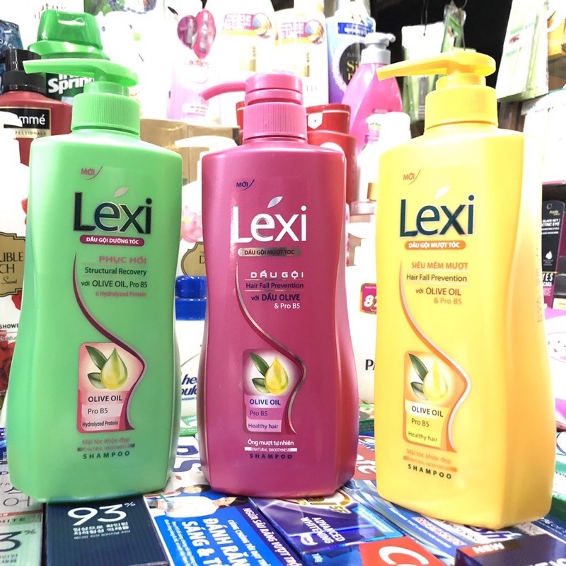 Dầu gội dưỡng tóc LEXI 650g Đủ màu