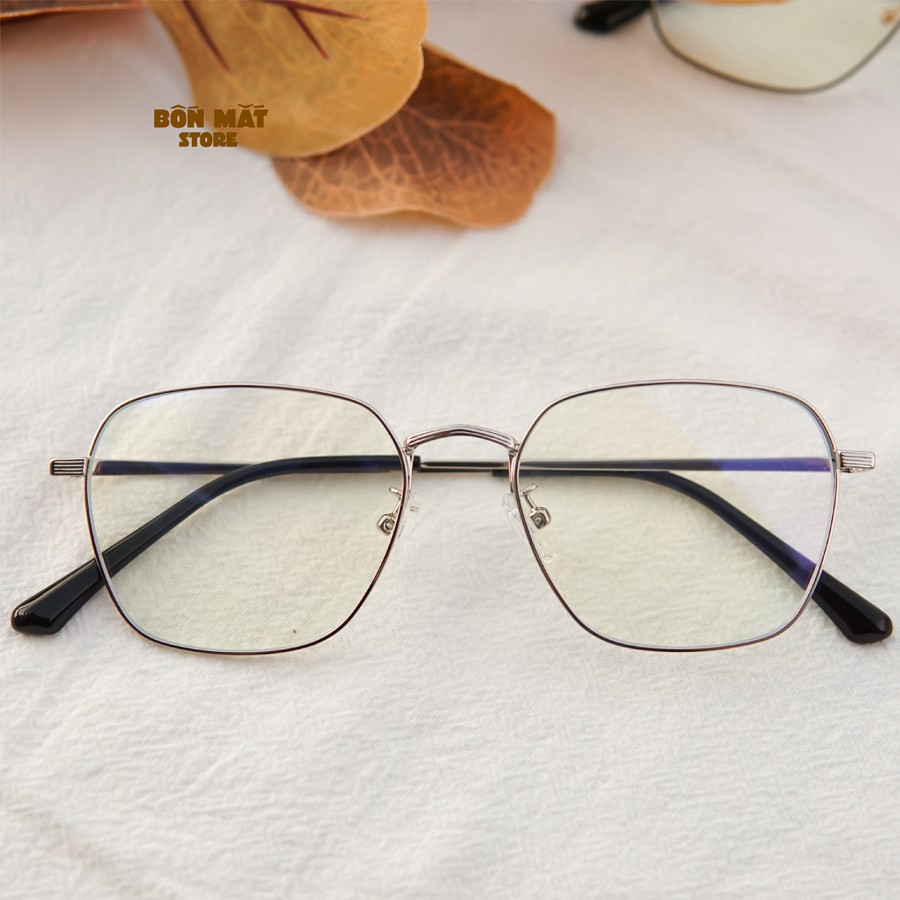 [Mã FARSSTGRE giảm 5K đơn bất kỳ] Gọng Kính Cận Hợp Kim Form Vuông B9207 (Tặng Hộp Khăn) | BigBuy360 - bigbuy360.vn