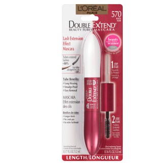 Chuốt mi 2 đầu dưỡng mi Loreal Double Extend Beauty Tubes Mascara