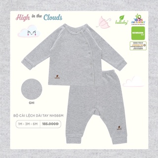 Bộ sơ sinh dày cài lệch Lullaby