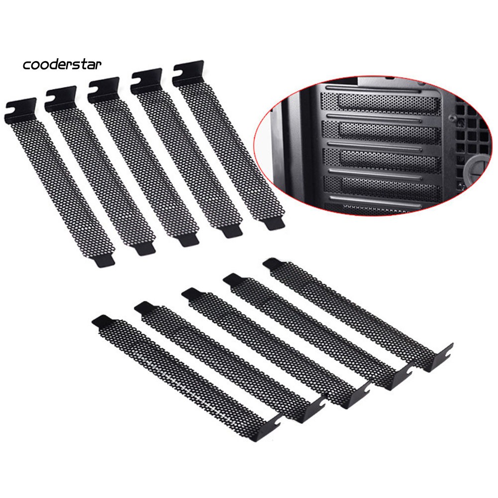 Set 5 Tấm Lọc Bụi Bằng Kim Loại Cho Bộ Tản Nhiệt Máy Tính