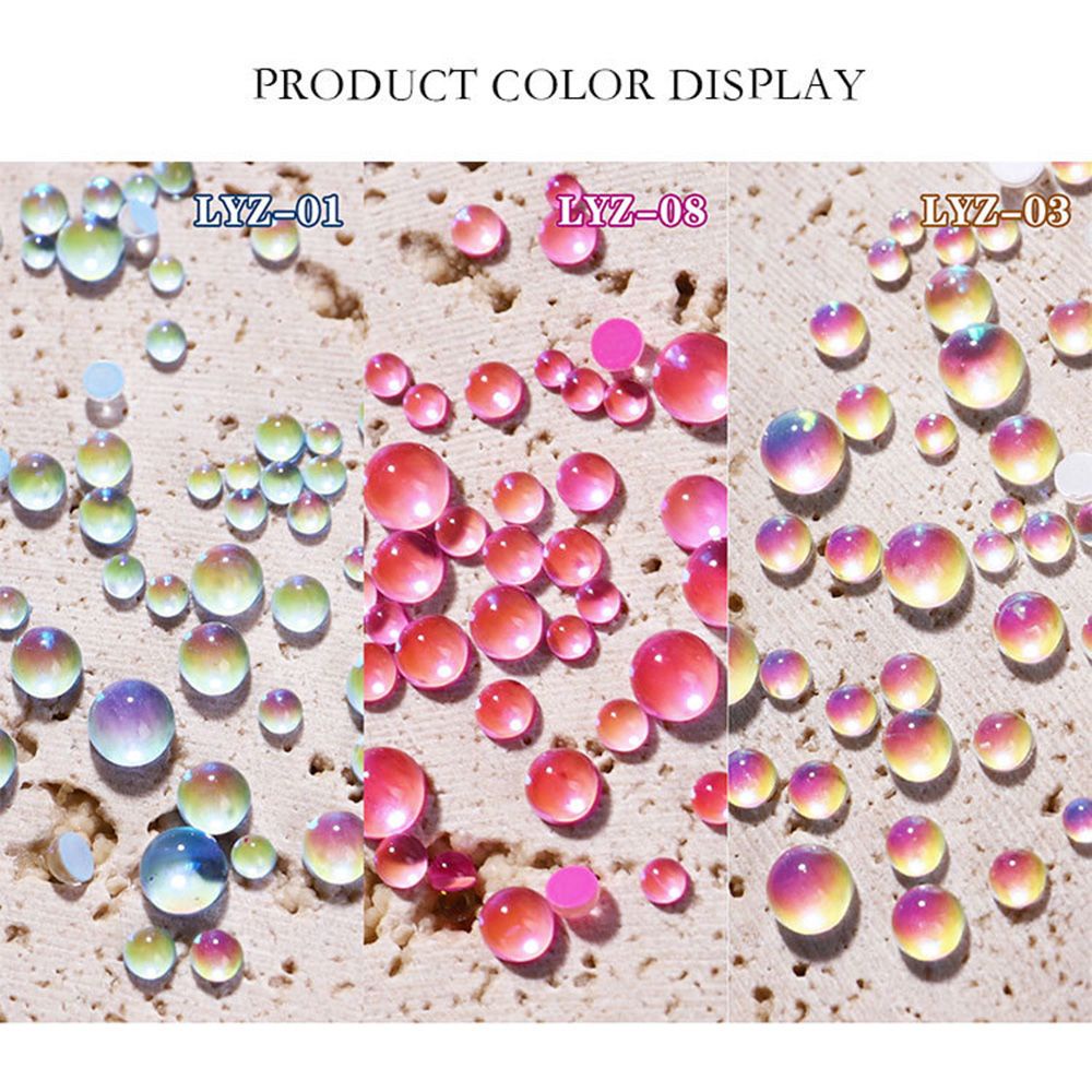 Túi 300 Phụ Kiện Hình Nàng Tiên Cá 3D Trang Trí Móng Tay|Móng Tay Giả|Móng Tay Màu Mờ|Hạt Charm Nhiều Kích Thước Cực Quang