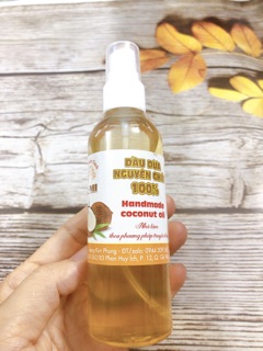 DẦU DỪA NGUYÊN CHẤT 100% HANDMADE