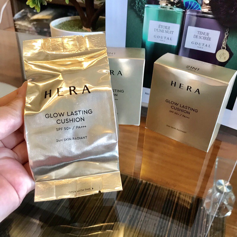 PHẤN NƯỚC HERA GLOW LASTING CUSHION MINI 5g