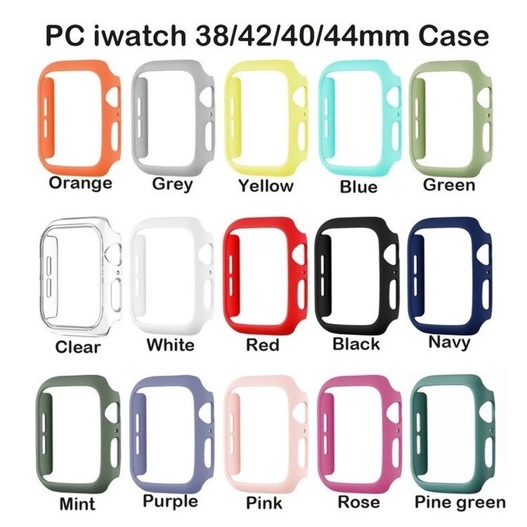 Khung Bảo Vệ Siêu Mỏng Bằng PC 41 45mm Cho apple watch series 7 45mm 41MM