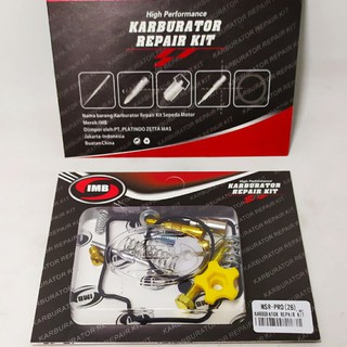 Bộ Chế Hòa Khí Reparkit Pe 28 - Ninja - Karbu Pe 28 - Pilot Men Jet Pe 28 1set Imb