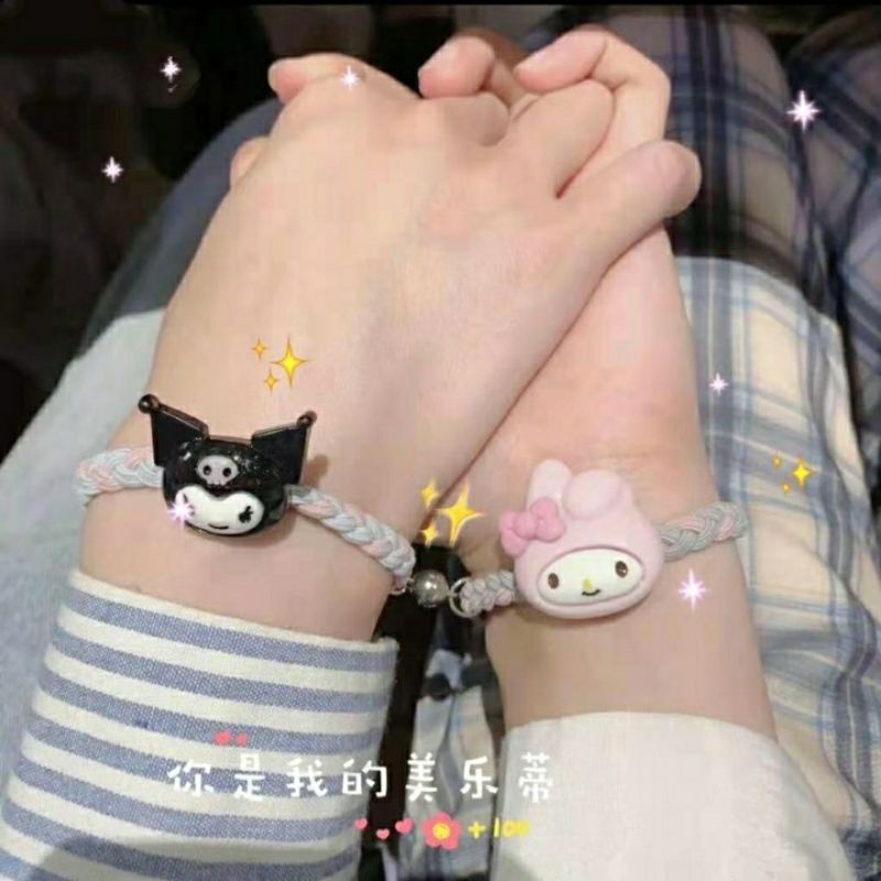 Vòng đeo tay Sanrio Cinnamoroll Purin Kuromi Melody