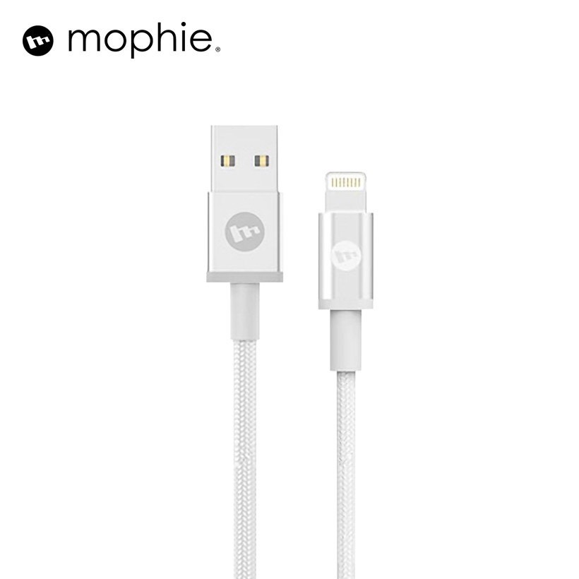 Cáp Lightning Mophie 1M - Đạt chuẩn MFI - Hàng Chính Hãng