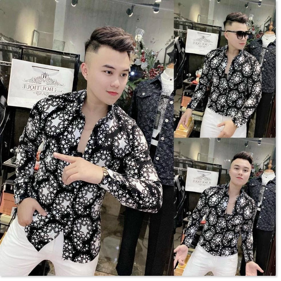 ÁO SƠ MI NAM TAY DÀI KẺ SỌC VÀ HỌA TIẾC MỚI NHẤT 2021 NAM LEE STORE