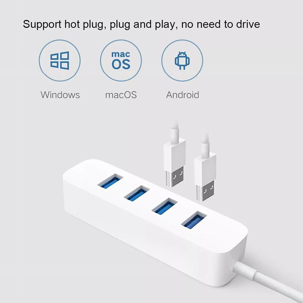 Bộ chia Hub USB 3.0 Xiaomi - 4 USB &amp; 1 typeC