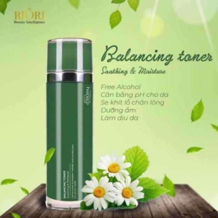 Mỹ phẩm Hàn Quốc - Nước Hoa Hồng Cần Bằng PH Cho Da RIORI Balancing Toner - Nước Hoa Hồng Cần Bằng PH Cao cấp