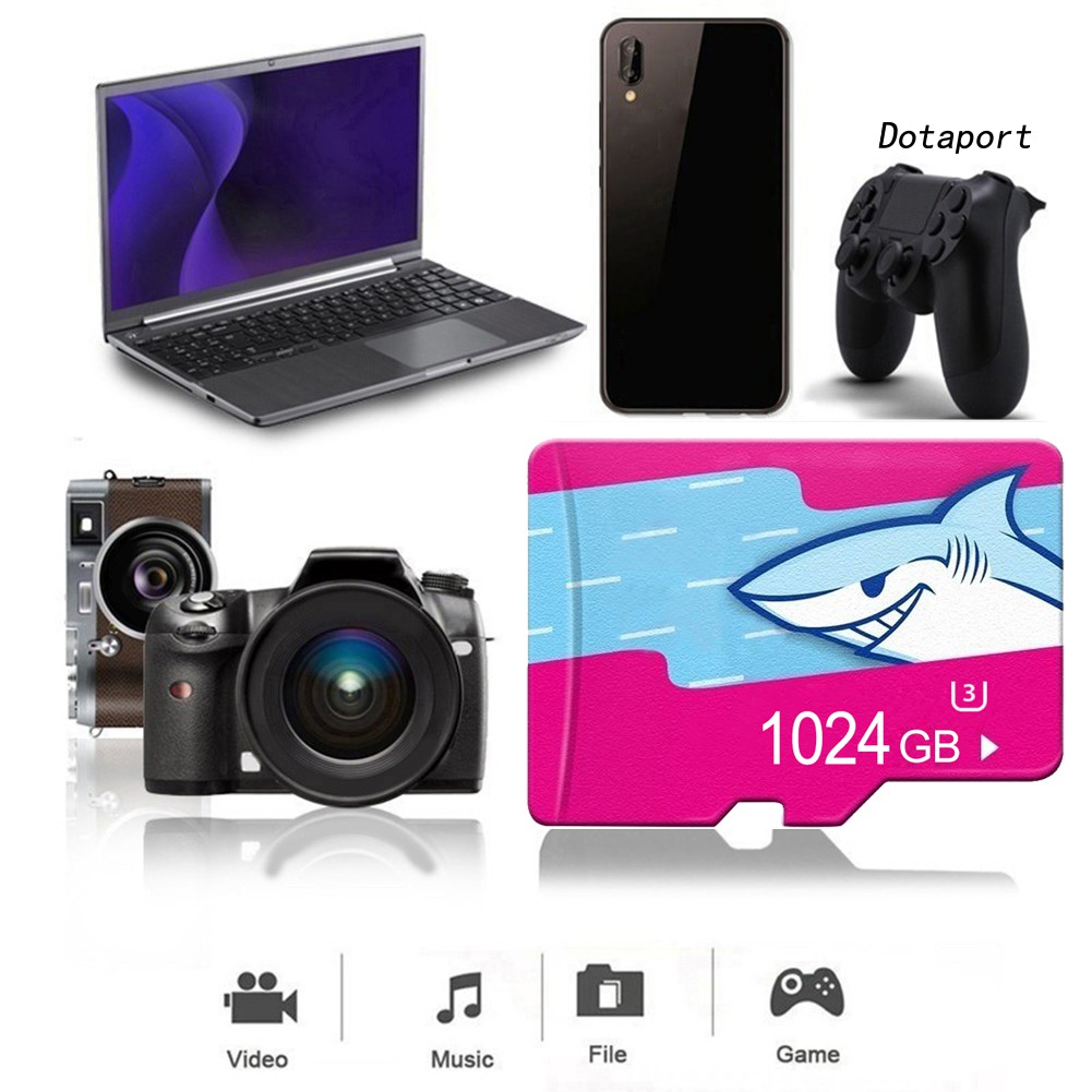 Thẻ Nhớ Tf 128g / 256g / 512g / 1t Cho Điện Thoại / Camera