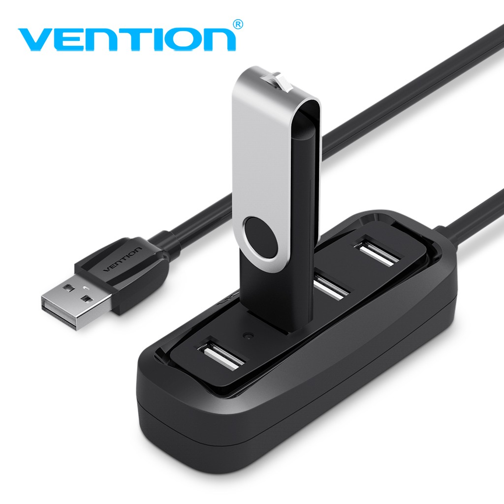 Hub VENTION chia 4 cổng USB tiện dụng chất lượng cao