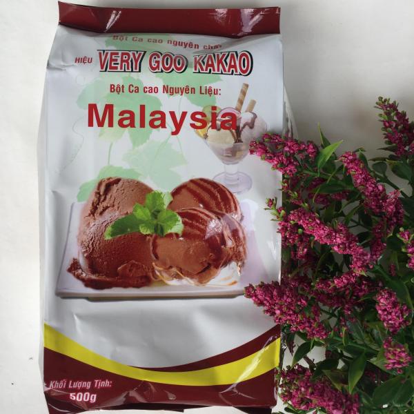 500g Bột Cacao nguyên chất 100% loại thơm ngon nhất Malaysia