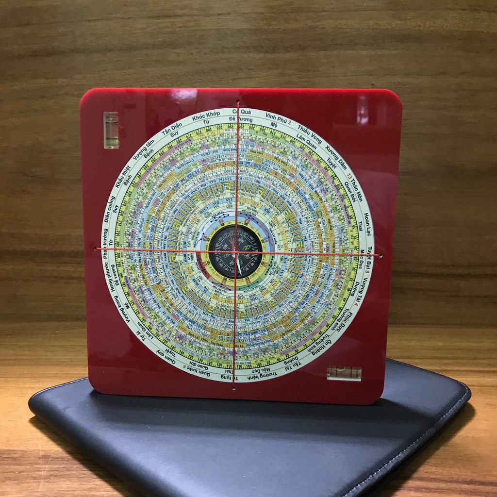 La kinh tiếng việt 36 tầng, la kinh phong thủy, size 22.5cm x 22.5cm lakinh.info