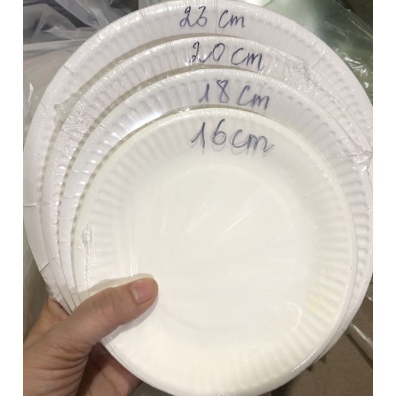 Đĩa giấy trang trí các sai