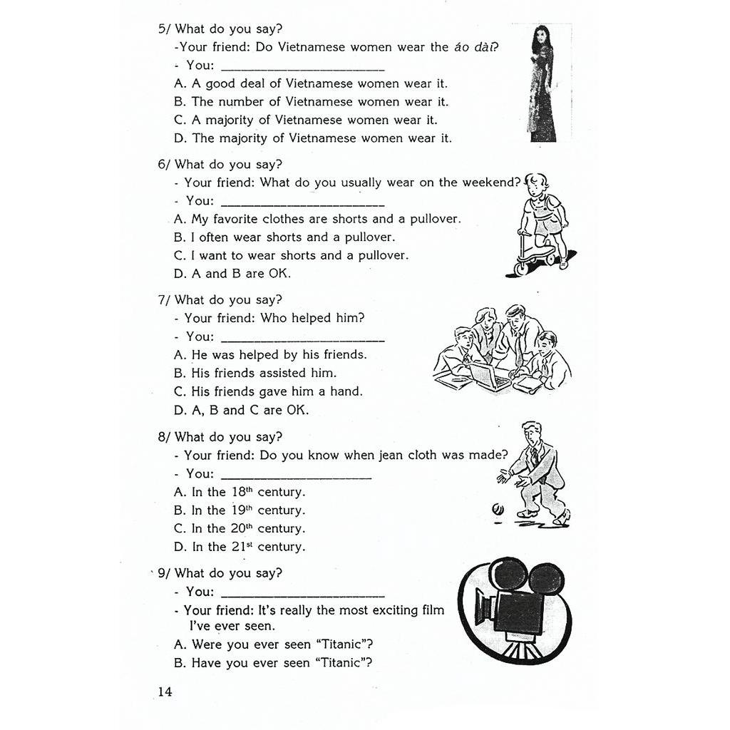 Sách Bài Tập Trắc Nghiệm Tiếng Anh 9