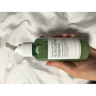 (Hàng trả order cho khách) Tẩy bào chết Manyo active refresh herb peeling gel
