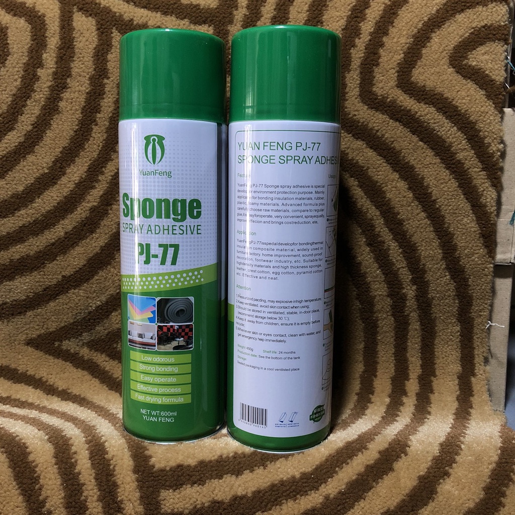 Keo dán dạng xịt PJ77, keo chuyên dụng DÁN XỐP, SÀN, MÚT TIÊU ÂM... ( hàng chính hãng )