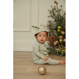 Cotton Bear Jumpsuit (Bộ Đồ Liền Quần Chú Gấu Nhỏ) Macro & Micro