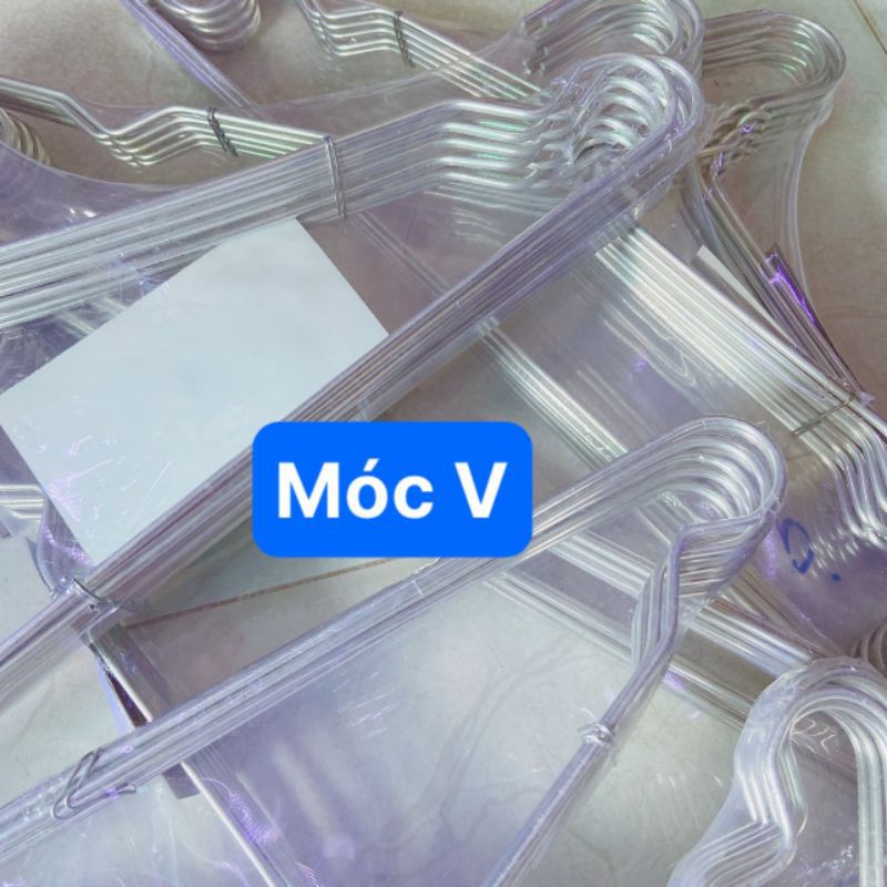 Móc Nhôm Dày Phơi Quần Áo Người Lớn PH Cồ CAM TÍM