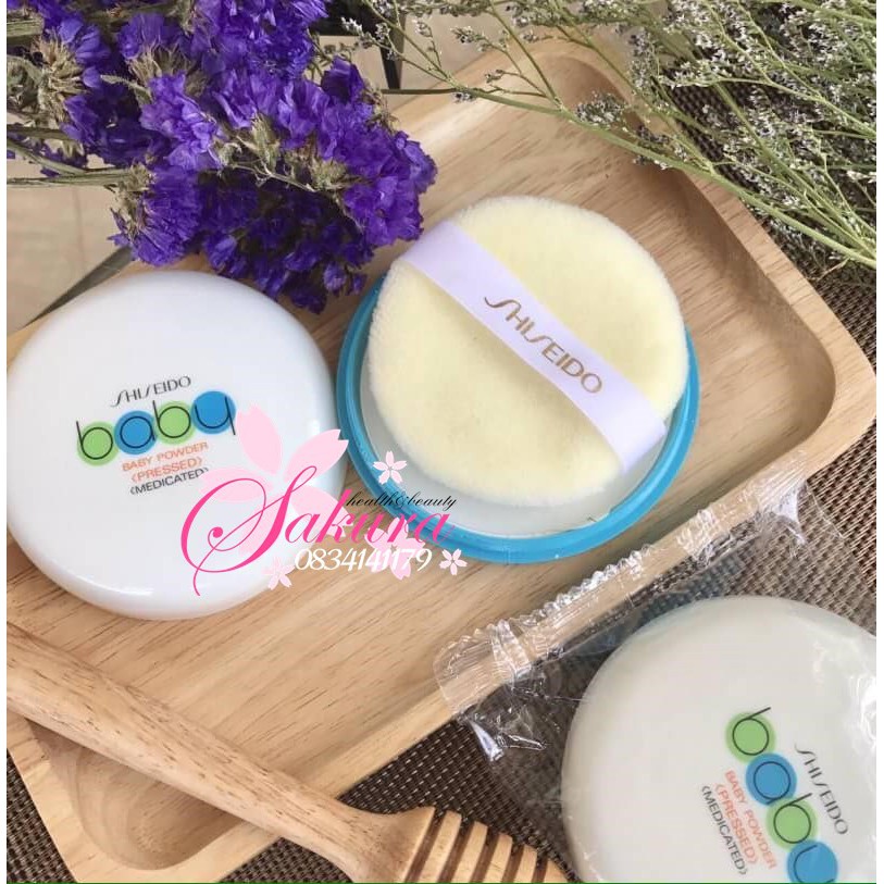 Phấn phủ (phấn rôm ) Shiseido Baby powder Pressed 50g