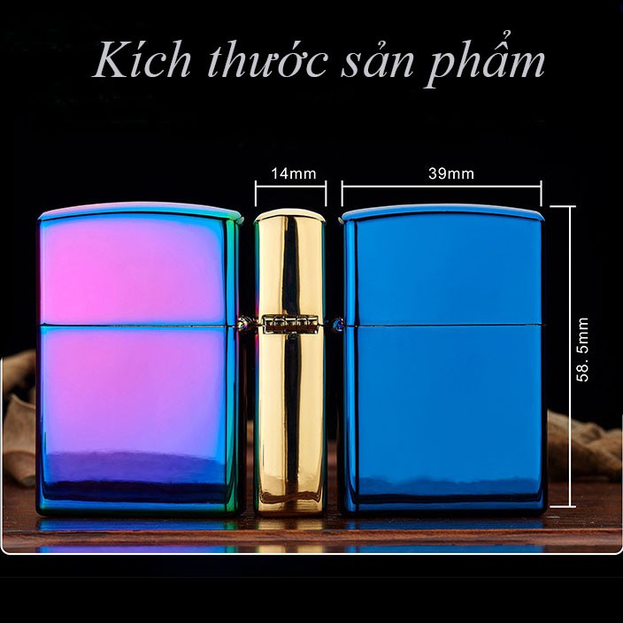 Hột quẹt điện plasma zippo sạc pin tiện lợi