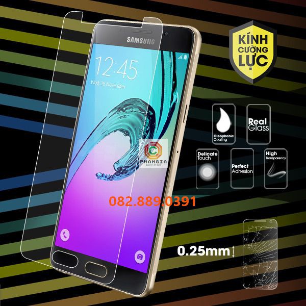 Dán cường lực A5 (2015) /A5 (2016)/ A510 /A5 (2016) /A520 /A5 (2018)  dẻo nano siêu bền siêu đẹp