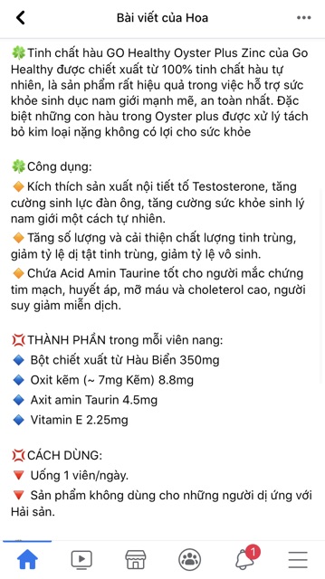 Hàu đen Go Oyster Plus ZinC 120 viên Úc, hàu Go Healthy