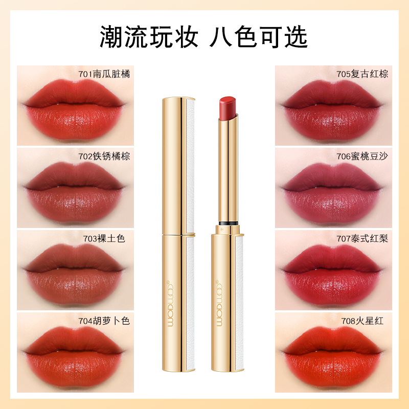 Son lì Wodwod dạng thỏi màu trắng mịn màng dễ lên màu cho học sinh | BigBuy360 - bigbuy360.vn