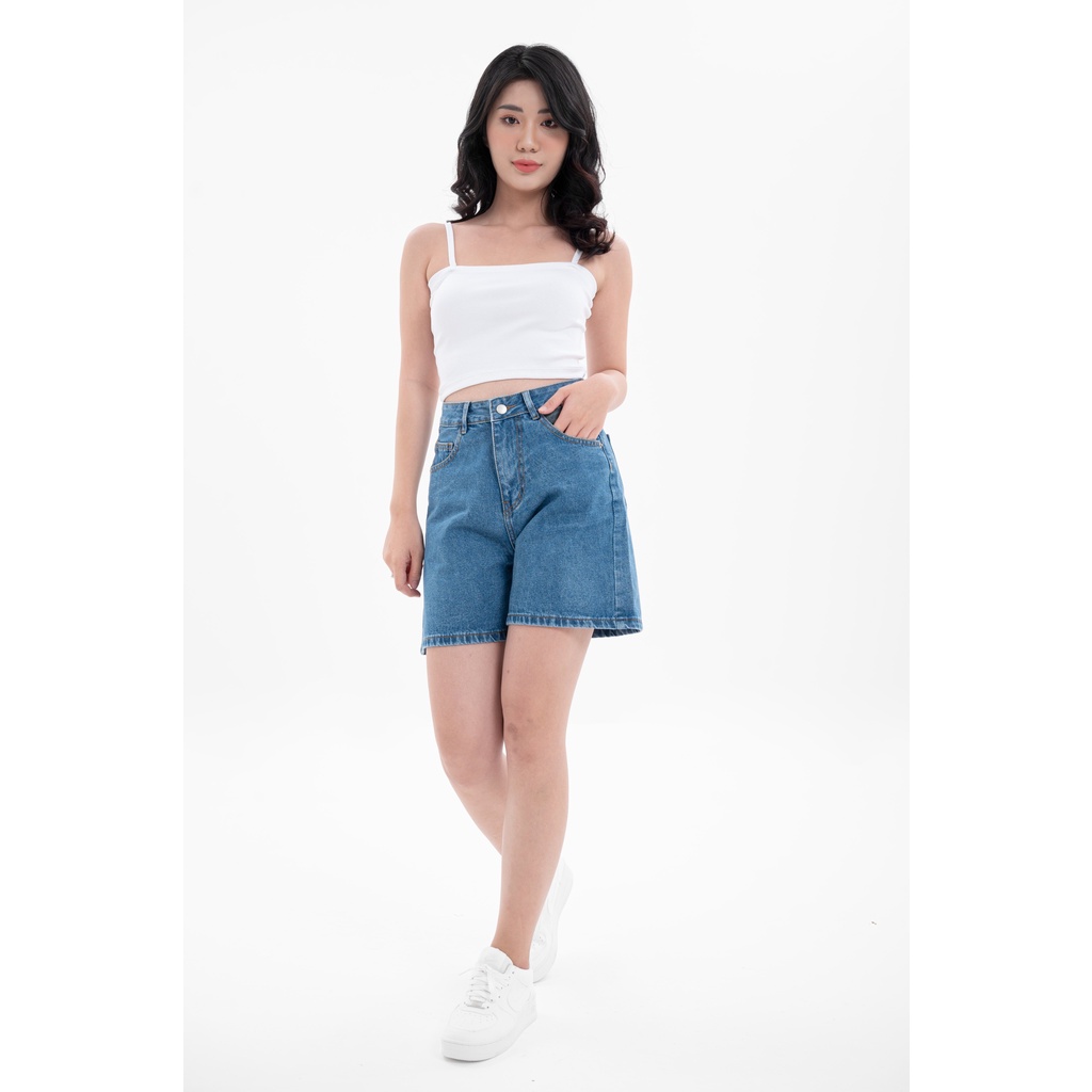 Áo croptop nữ hai dây thời trang YANDO-Chất liệu Thun thun borip - co giãn 2 màu Đen Trắng | BigBuy360 - bigbuy360.vn