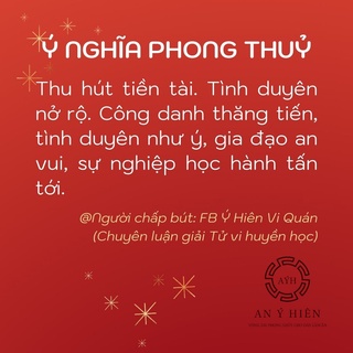 Charm Chốt hoa mai đỏ #C98 ( An Ý Hiên)