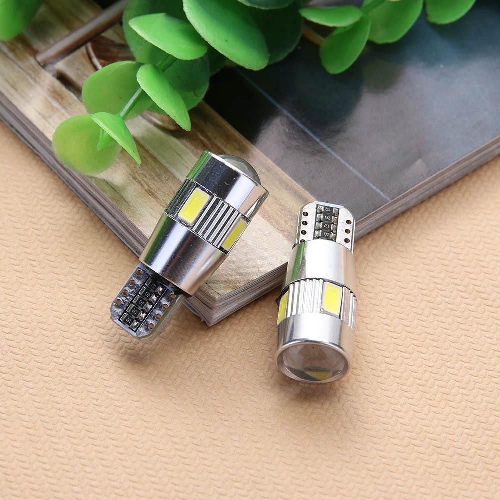 Bộ 2 đèn LED T10 W5W 5630 6SMD chuyên dụng cho xe ô tô