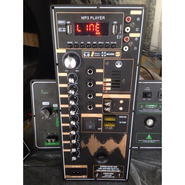 Mach loa kéo echo Reverb bas 40 đôi 50 đơn.